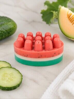 Cucumber Melon Shea Massage Soap Bar
